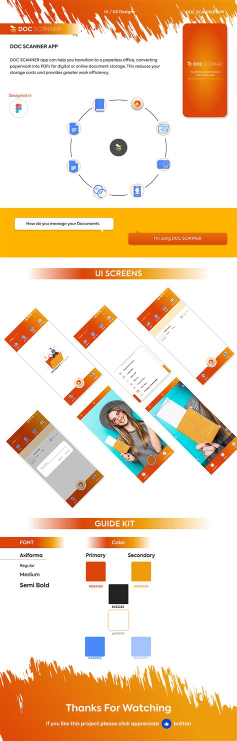 Image result for DocScanner App Design