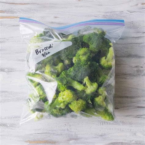 Can You Freeze Fresh Broccoli Florets at Isabella Lansell blog