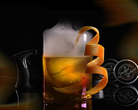 Smoked Old Fashioned Recipe: Using the Smoked Fashioned Cocktail Kit ...