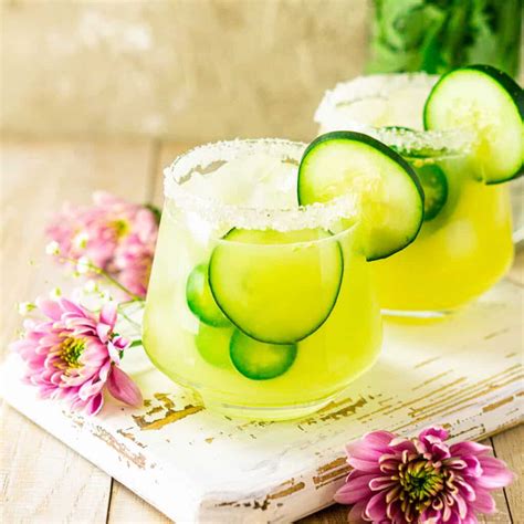 Cucumber-Jalapeño Margarita With Fresh Ginger - Burrata and Bubbles