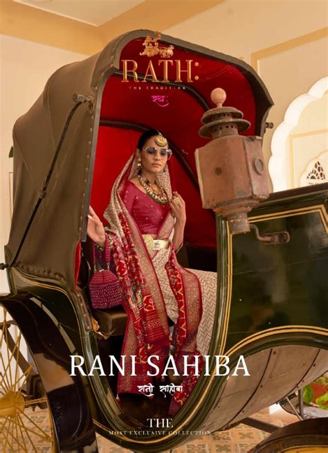 RANI SAHIBA BY RATH BRAND PATOLA SILK ETHNIC WEAR SAREE DESIGNS ...