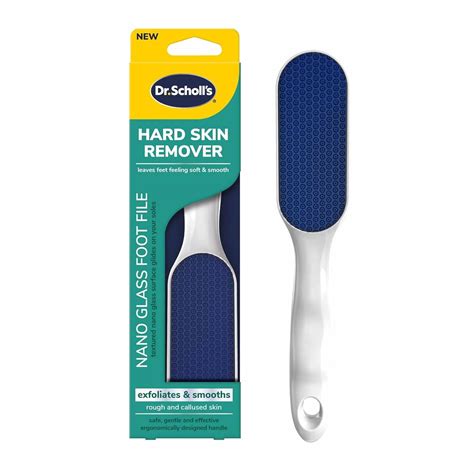 Dr. Scholl's Hard Skin Remover Nano Glass Foot File - Foot Callus ...