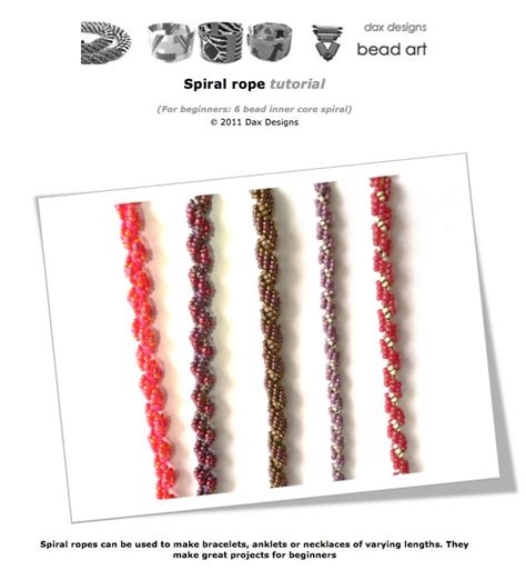 Beaded Rope Tutorial 的图像结果