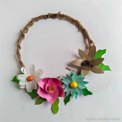 Image result for Paper Wreath Tutorial