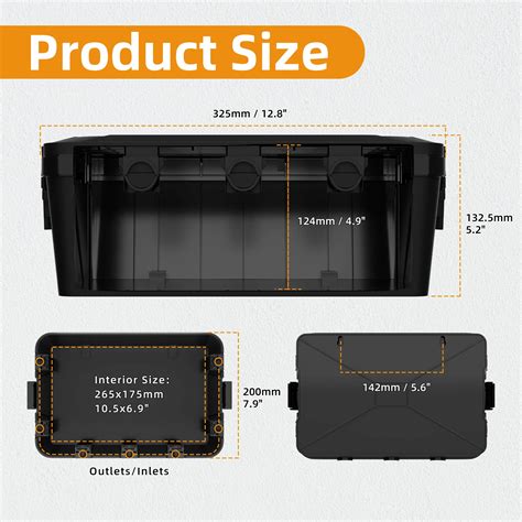 Standard Electrical Box Sizes SAIPWELL PVC Waterproof Electrical Box