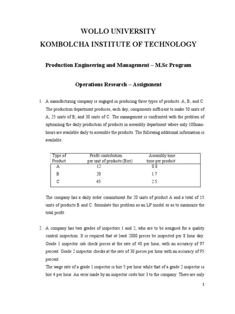 Operational Research Question 的图像结果