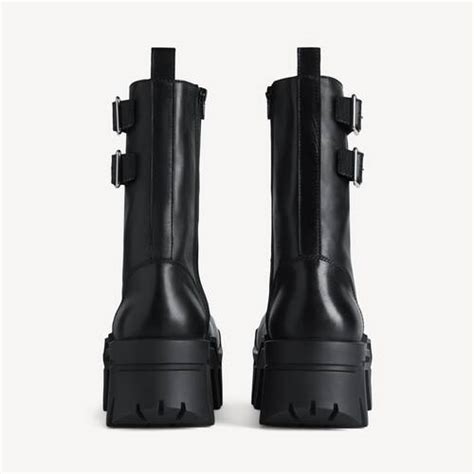 Bulldozer combat lace-up boot