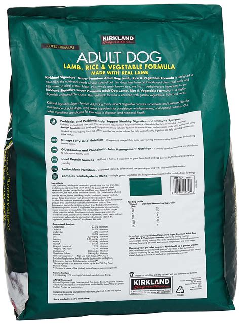 Is Kirkland Dog Food Aafco Certified at Charles Dunaway blog