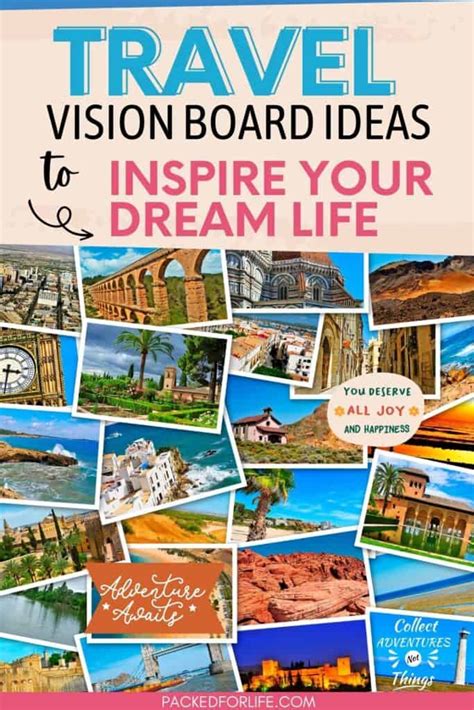 Travel Vision Board 的图像结果