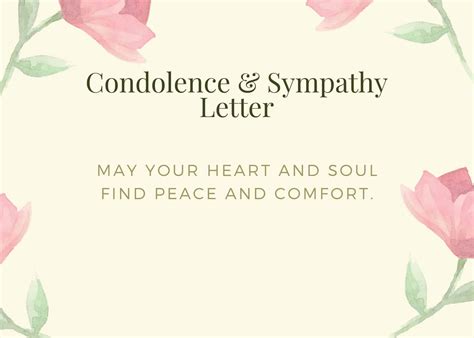 Free Printable Condolence Card – Easy Download! - Printables for Everyone