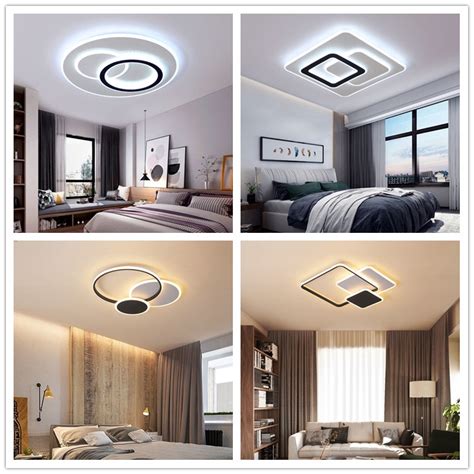 Bedroom Light Led Ceiling Light Ceiling Led Light Nordic Ceiling Light Aesthetic Home Ceiling ...