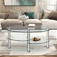 Image result for Glass Coffee Table with Metal Base
