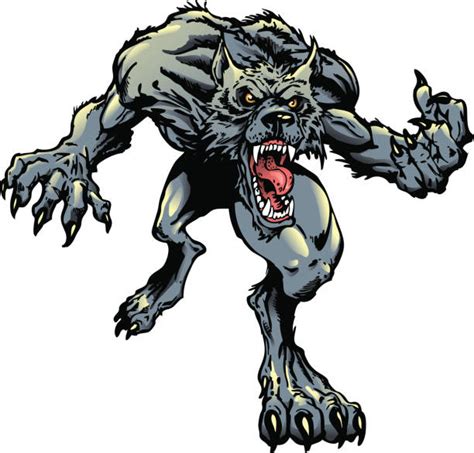 Best Werewolf Illustrations, Royalty-Free Vector Graphics & Clip Art ...