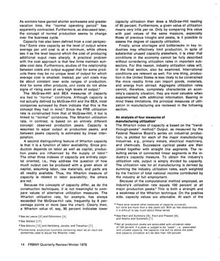 Capacity utilization Measurement and Calculation 的图像结果