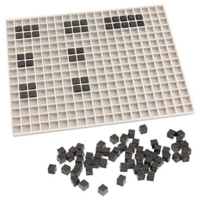 MaxiAids Braille Math Teaching Slate and Cubes Kit for Blind India | Ubuy