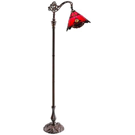 Triangle Aurora Downbridge Tiffany Glass Floor Lamp (Available in 4 Co