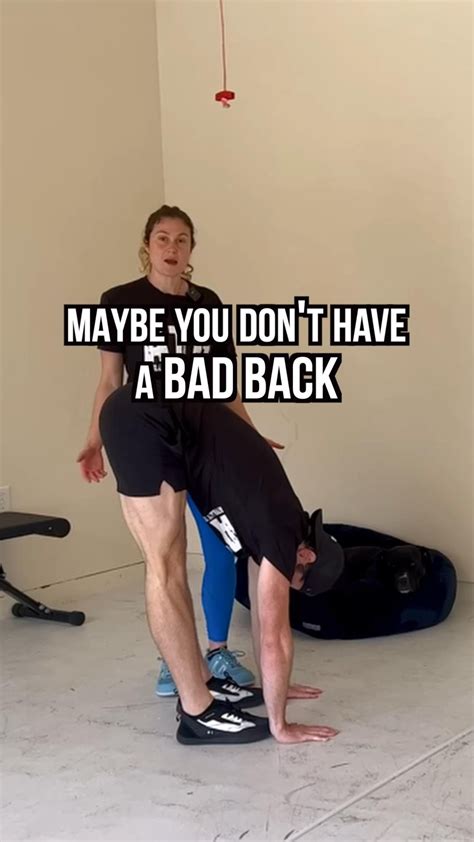 How to decompress your lower back in 30 seconds – Artofit