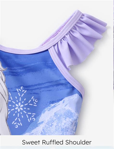 Disney Princess Girls One Piece Swimsuits Ruffle India | Ubuy