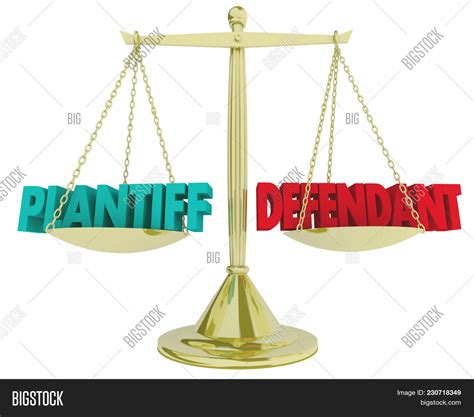 Plaintiff Vs Defendant Image & Photo (Free Trial) | Bigstock