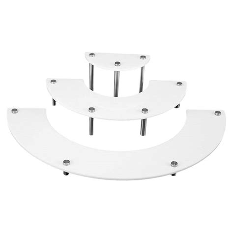 ⚡️Buy Maxbell Acrylic Display Stand with Metal Legs Cosmetic Showcase ...