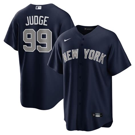 Men’s New York Yankees Aaron Judge Nike Navy Alternate Replica Player ...