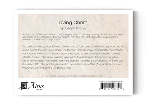 Learning from “The Living Christ” - Worksheets Library