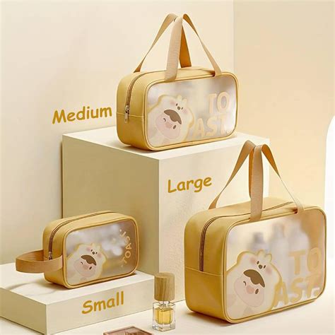 Buy Cots and Cuddles 3pc Set Multipurpose Transparent Travel Storage ...