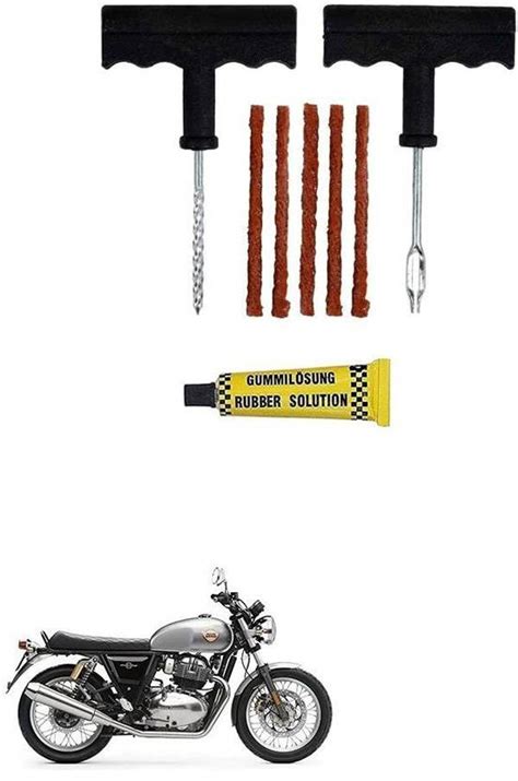 autoformonix Tubeless Tyre Puncture Repair Kit for Royal Enfield ...