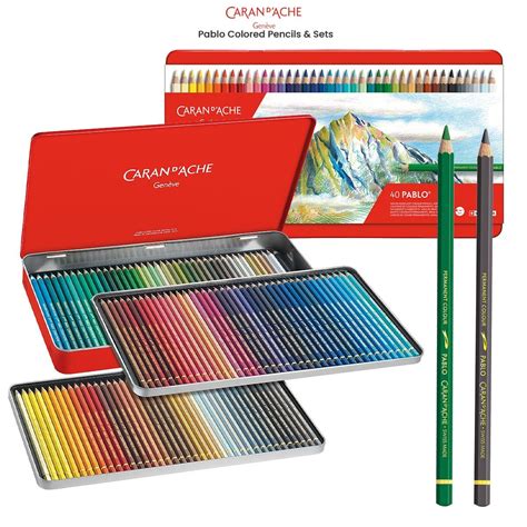 Caran d'Ache Pablo Colored Pencils & Sets | Jerry's Artarama