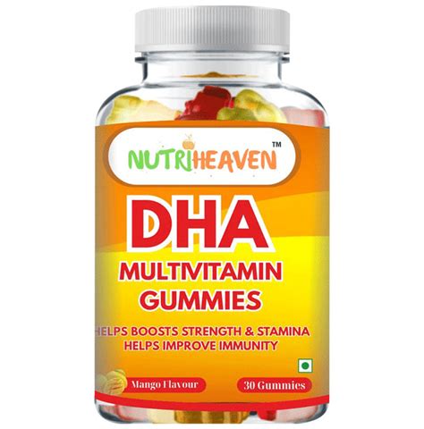 Nutri Heaven DHA Multivitamin Gummies Mango – Classic Derma