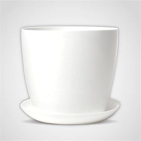 MILTON Blossom Mate 2 Plastic Pot, Set of 1, Terracotta Brown | Flower ...