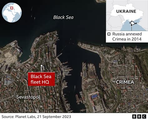 Ukraine war: Two Russian landing ships hit off Crimea, officials say ...