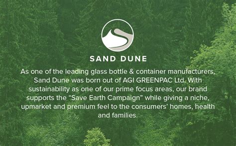 SAND DUNE Set of 2, 750 ml Each ROPP Glass water bottle, with Leak ...