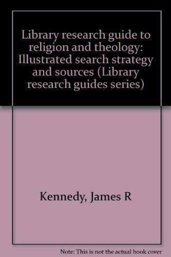 Library research guide to religion and theology: Illustrated search ...