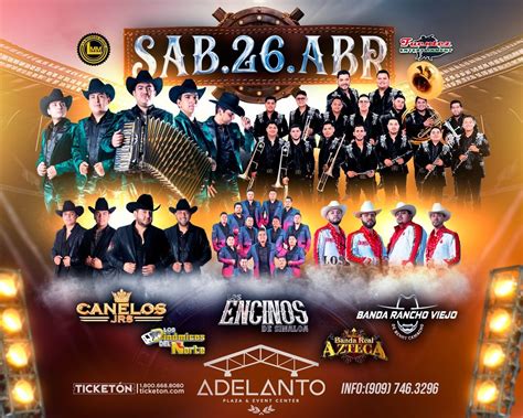 ADELANTO ?CANELOS JR, BANDA RANCHO VIEJO, DINÁMICOS Y LOS ENCINOS ...