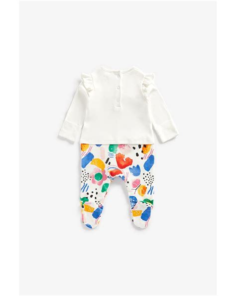 Buy Girls Full sleeves mock romper 3D rainbow Turtle - Multicolor ...