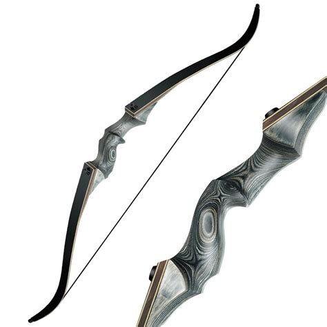 Buy Original Black Hunter Takedown Recurve Bow 20-60lbs Takedown Bow 60 ...