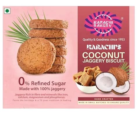 Karachi Bakery Coconut Jaggery Biscuits