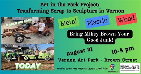 Art in the Vernon Parks Project: Scrap Collection , Brown St, Vernon ...