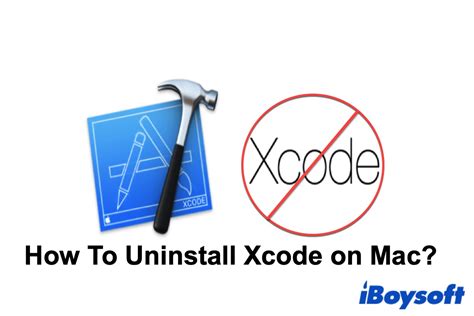 Uninstall Xcode 的图像结果