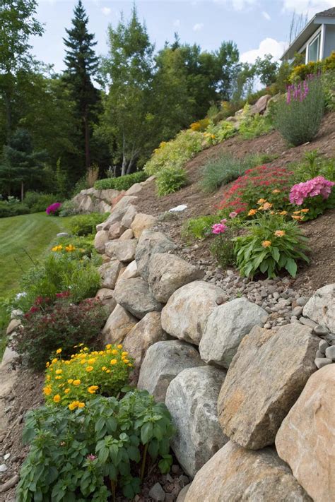 20+ Creative Rip Rap Rock Landscaping Ideas