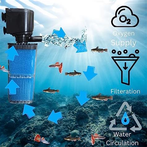 Bluepet Aquarium Liquid Internal Filter for Aquarium Fish Tank | Suita ...
