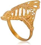Buy Senco Gold Aura Collection 22k Yellow Gold Ring Online at Low ...