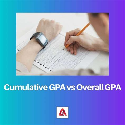 Cumulative GPA vs Overall GPA: Difference and Comparison