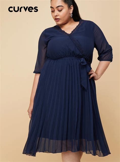 Buy Women Pleated Midi Dress Online at just Rs. 1499.0 - 1000013442773 ...