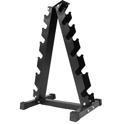 Steel Dumbbell Rack 6 Tier Dumbbell Rack Weightlifting Rack Dumbbell ...