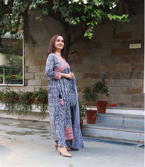 NAVY NAYRA COTTON SET – IPSHRAA