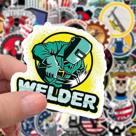 100 peças de adesivos para capacete adesivos engraçados para caixa de ...