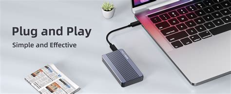 ACASIS 40Gbps M.2 NVMe SSD Enclosure, TBU 405 for M1 M2 Pro/Max ...