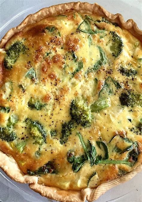 Broccoli Cheddar Quiche Recipe by Lorena Quiñones Jr. - Cookpad